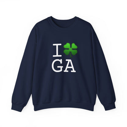 "I'm Lucky (Clover) in Georgia" Sweatshirt