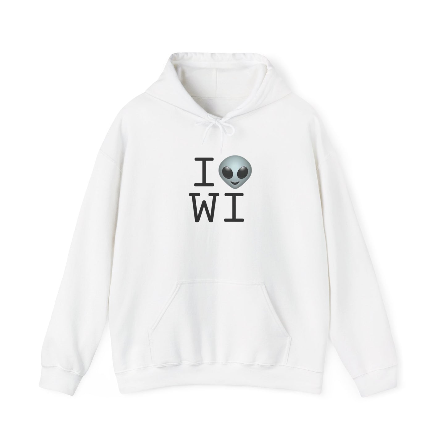 "I Feel Alien in Wisconsin" Hoodie