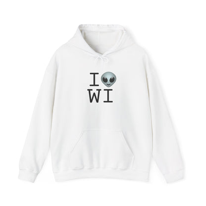 "I Feel Alien in Wisconsin" Hoodie