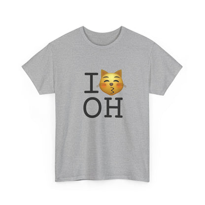 "I'm a Kissing Cat toward Ohio" Tee