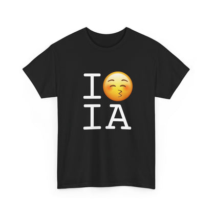 "I Kiss Iowa" Tee