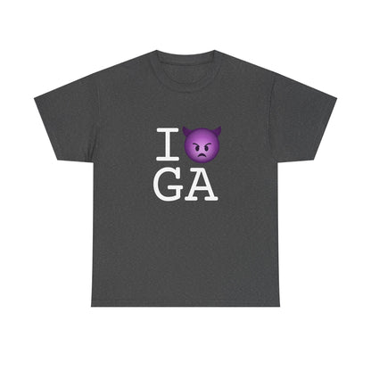 "I'm an Angry Devil about Georgia" Tee