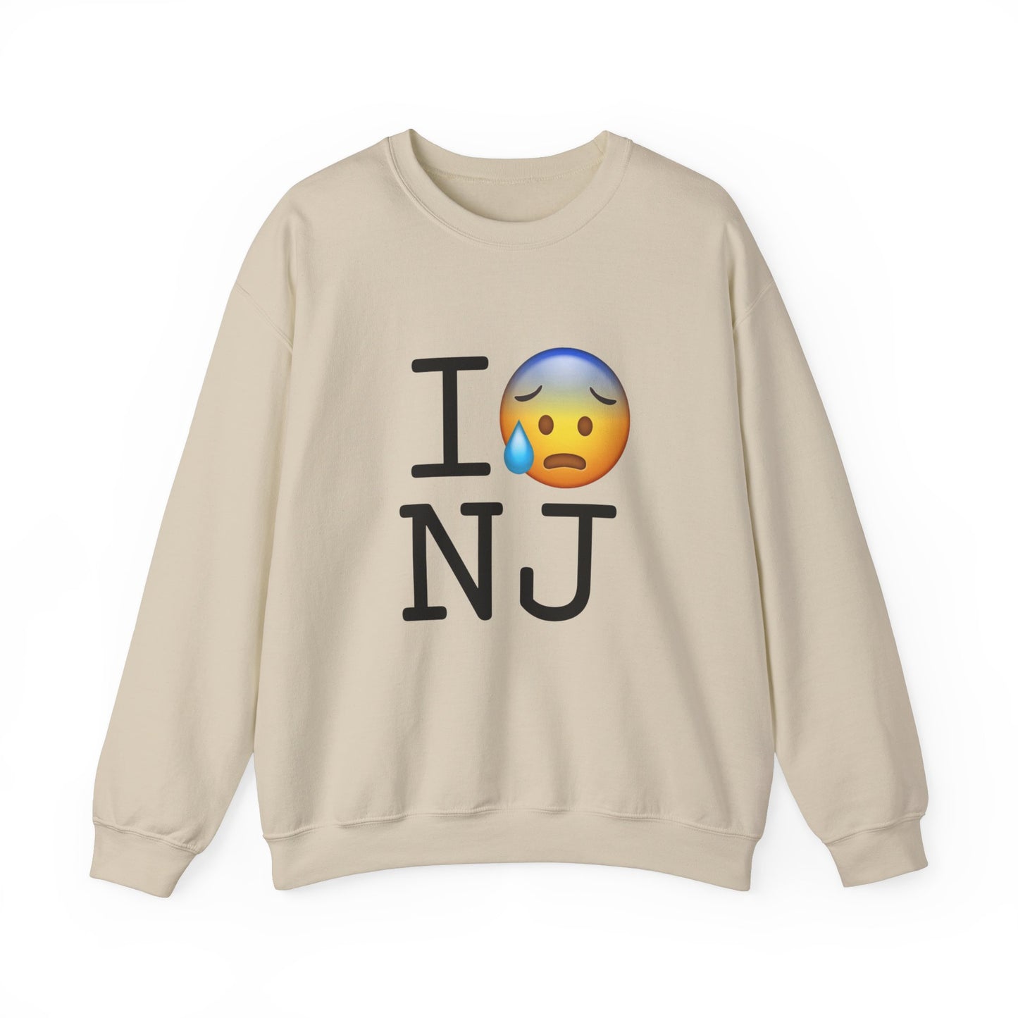 "I'm Anxiously Sweating in New Jersey" Sweatshirt