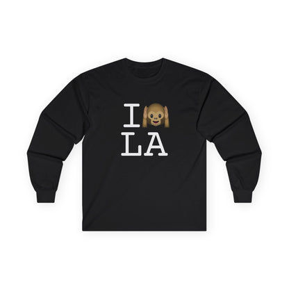 "I Don't Hear Louisiana" Long Sleeve Shirt