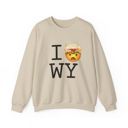 "I'm Mind Blown by Wyoming" Sweatshirt