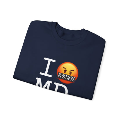 "I Curse about Maryland" Sweatshirt