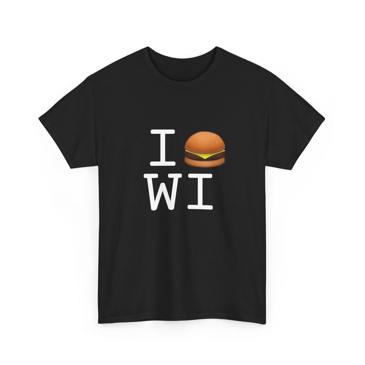 "I Cheeseburger Wisconsin" Tee