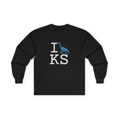 "I'm a Dinosaur in Kansas" Long Sleeve Shirt
