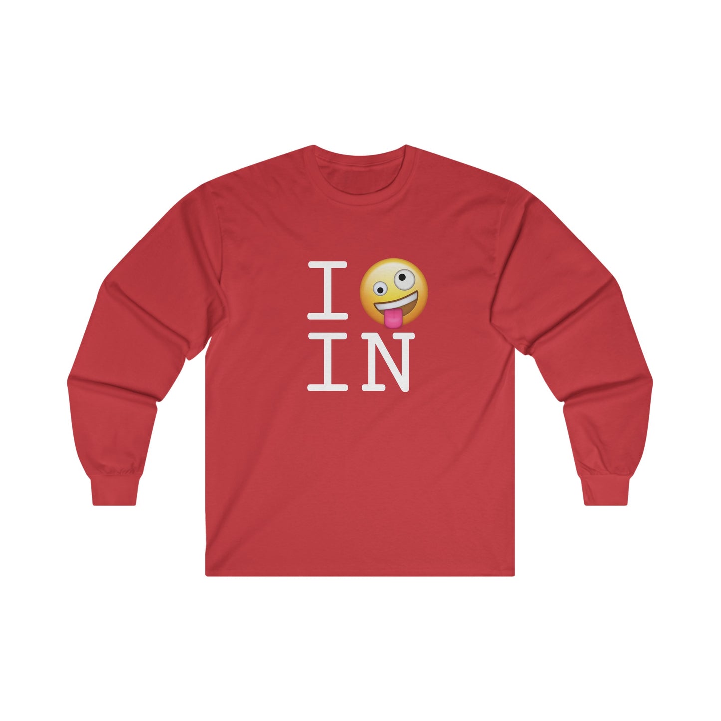 "I'm Crazy about Indiana" Long Sleeve Shirt