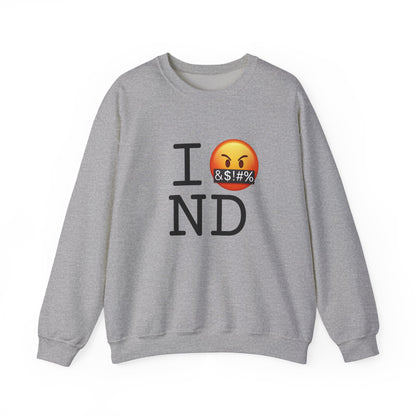 "I Curse about North Dakota" Sweatshirt