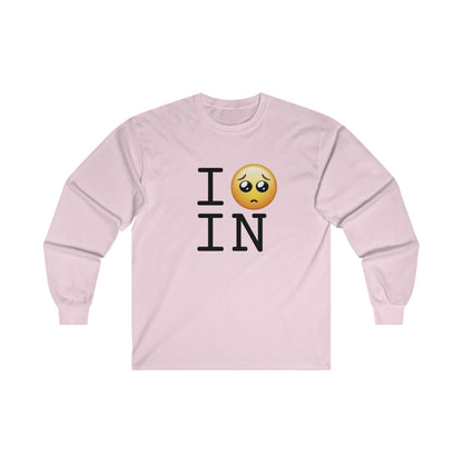 "I'm Begging about Indiana" Long Sleeve Shirt