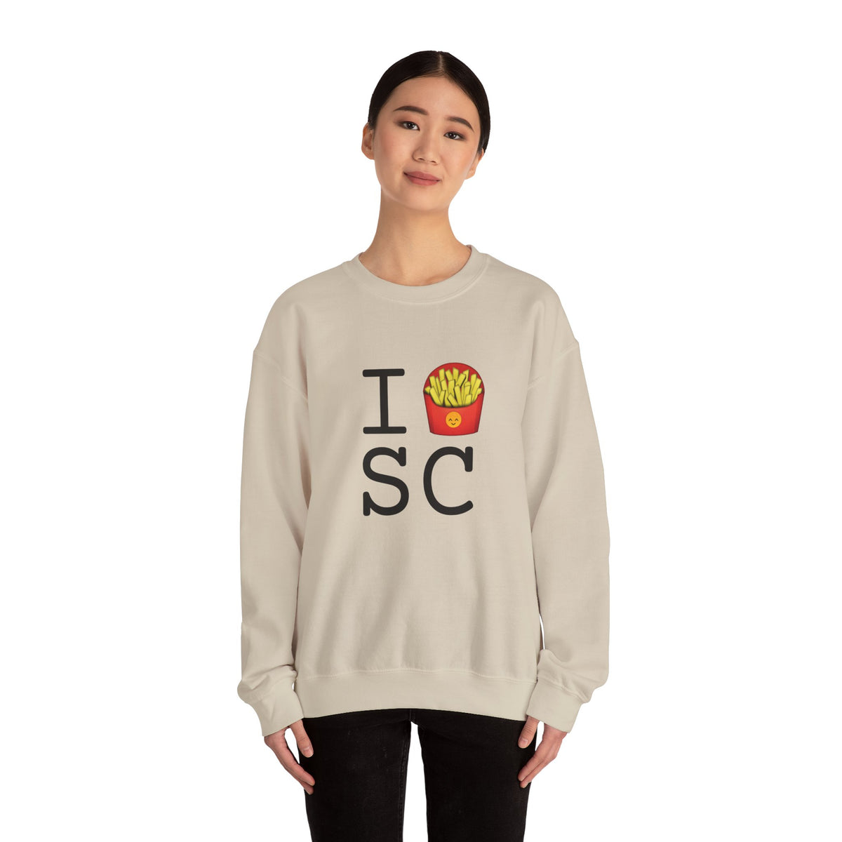 "I French Fries South Carolina" Sweatshirt