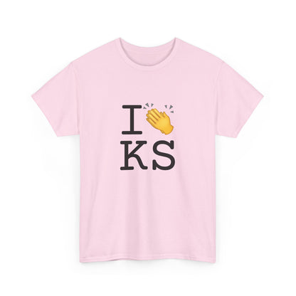 "I Applaud Kansas" Tee