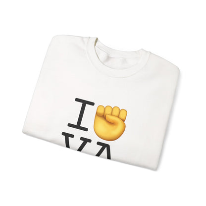 "I Raise my Fist with Virginia" Sweatshirt