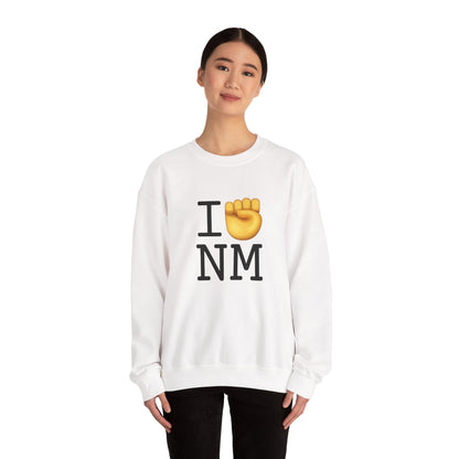 "I Raise my Fist with New Mexico" Sweatshirt