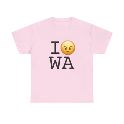 "I'm Mad at Washington" Tee