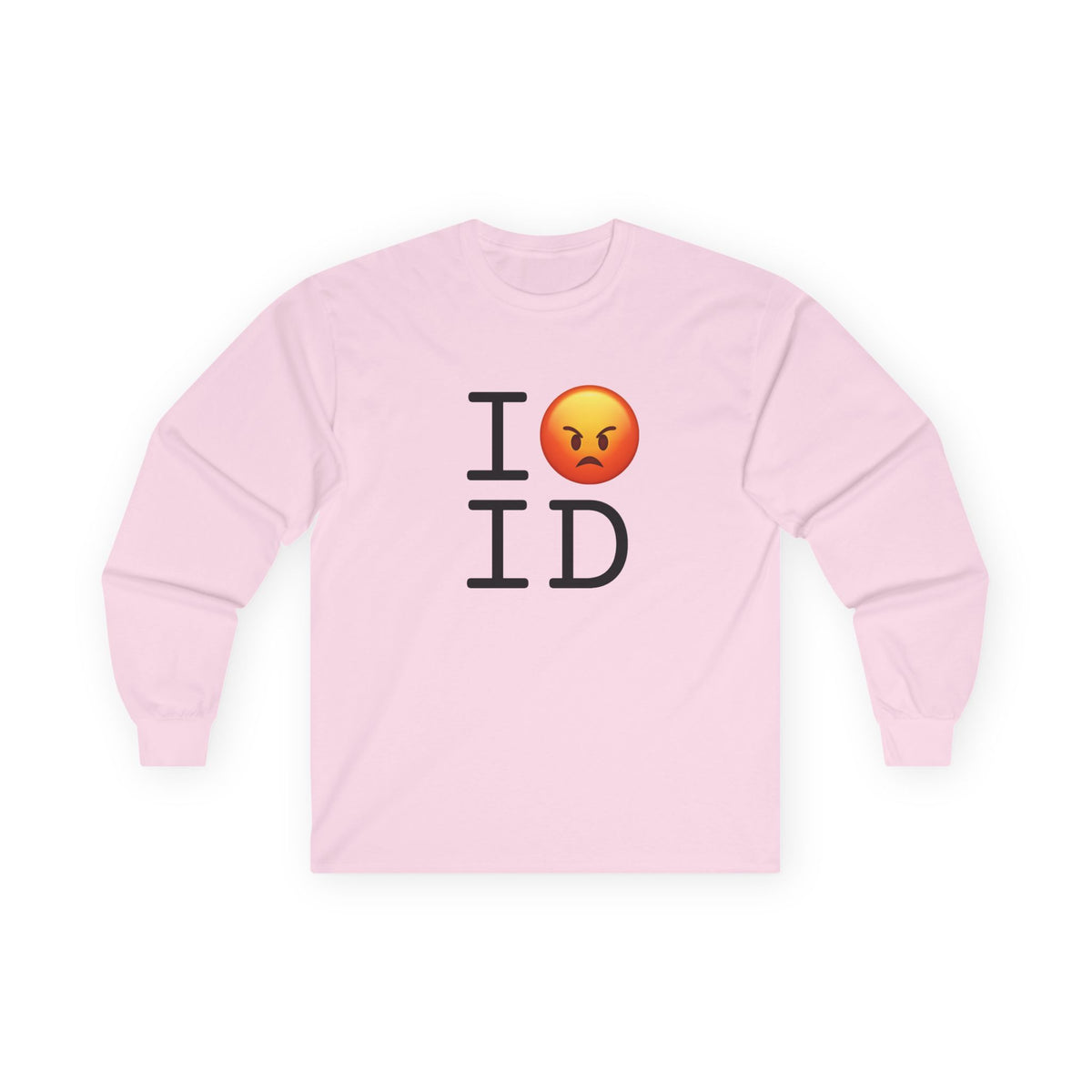 "I'm Angry about Idaho" Long Sleeve Shirt