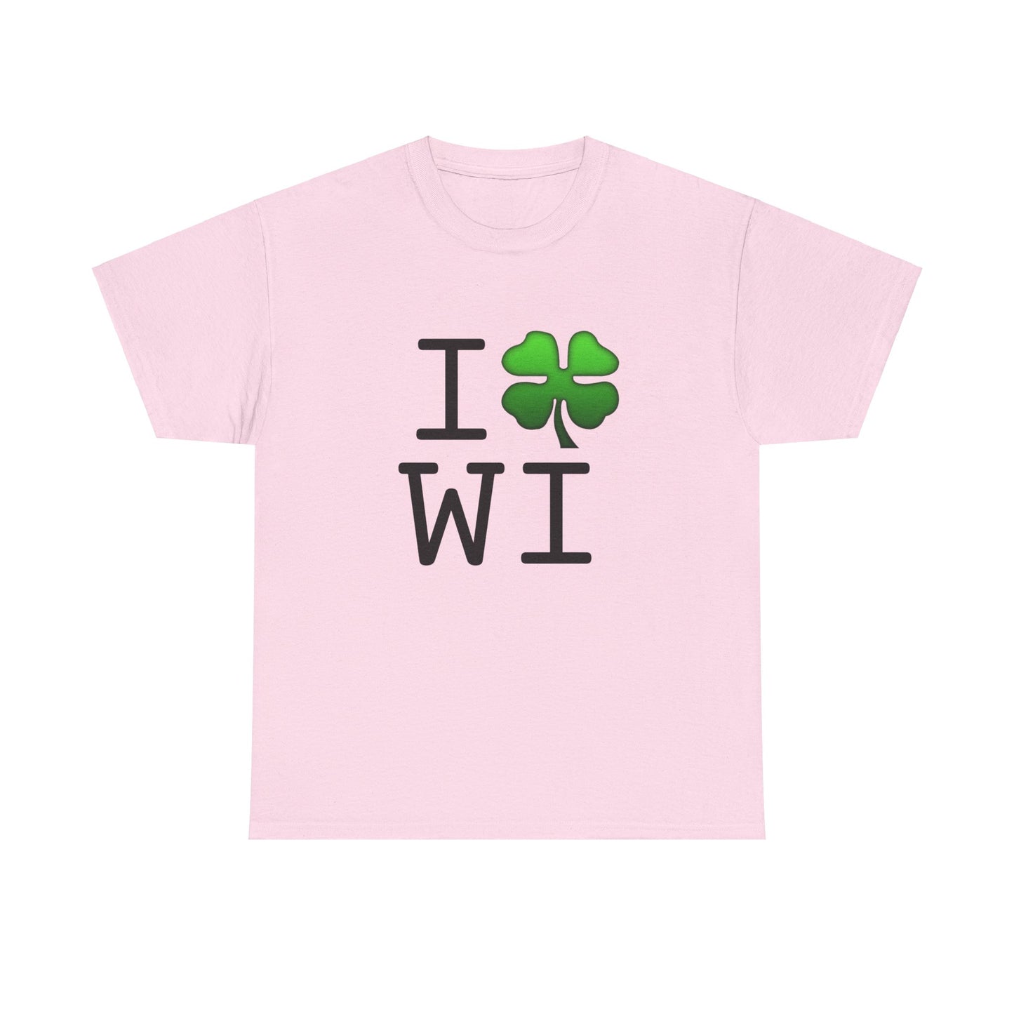 "I'm Lucky (Clover) in Wisconsin" Tee