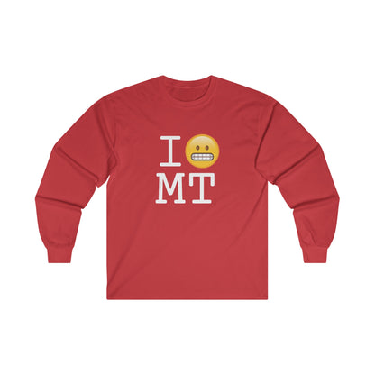 "I Grimace About Montana" Long Sleeve Shirt