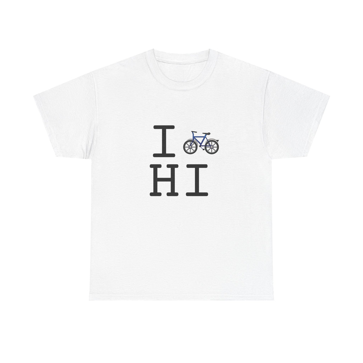"I Bicycle Hawaii" Tee