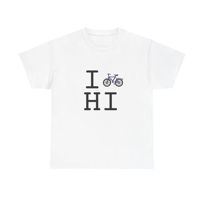"I Bicycle Hawaii" Tee