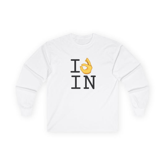 "I'm OK with Indiana" Long Sleeve Shirt