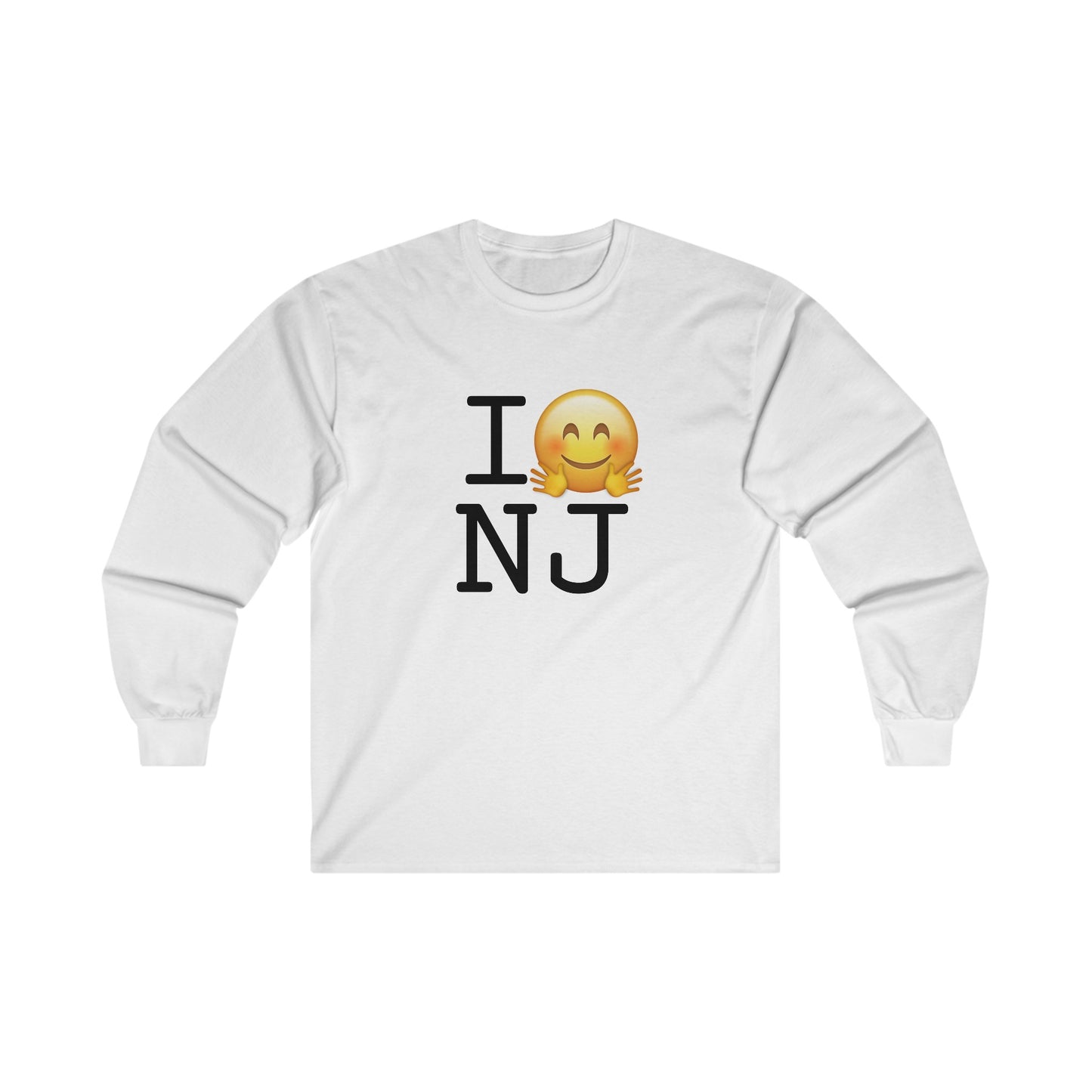 "I Hug New Jersey" Long Sleeve Shirt