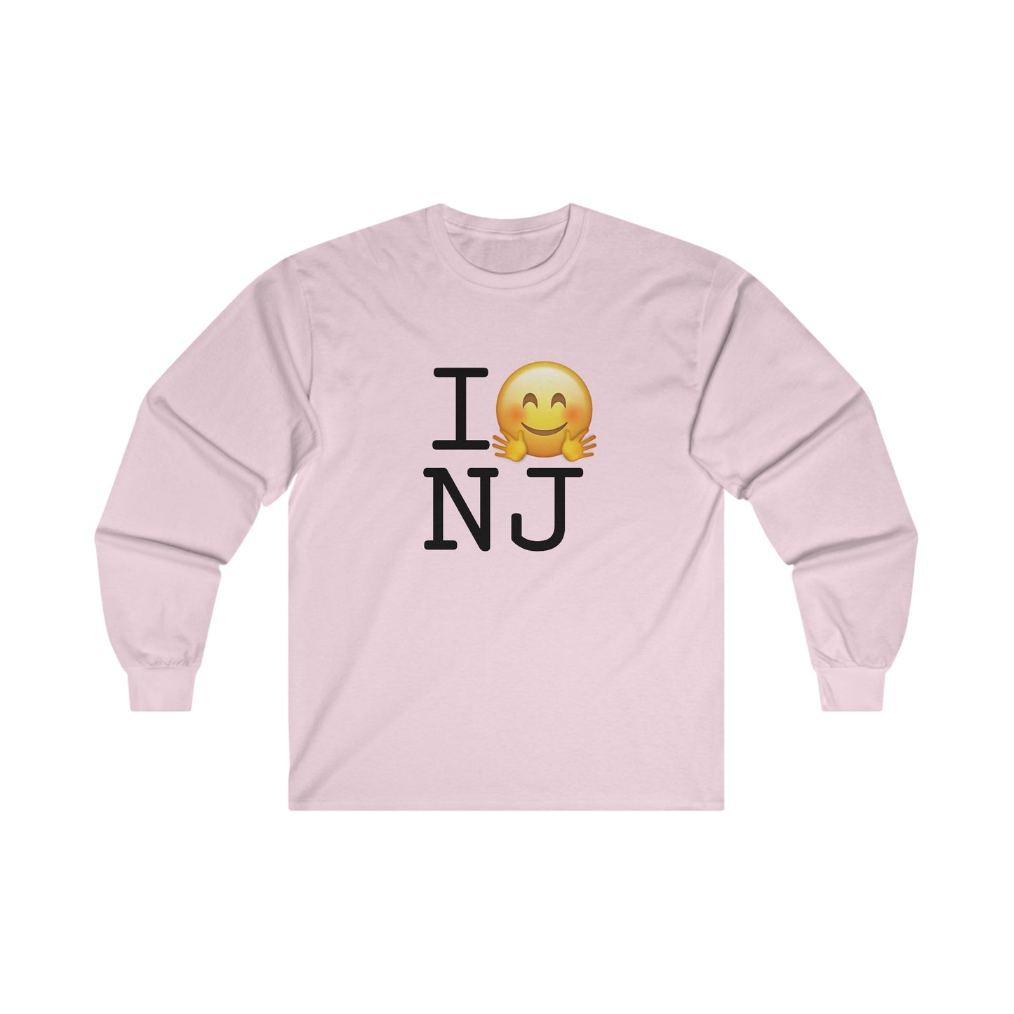 "I Hug New Jersey" Long Sleeve Shirt