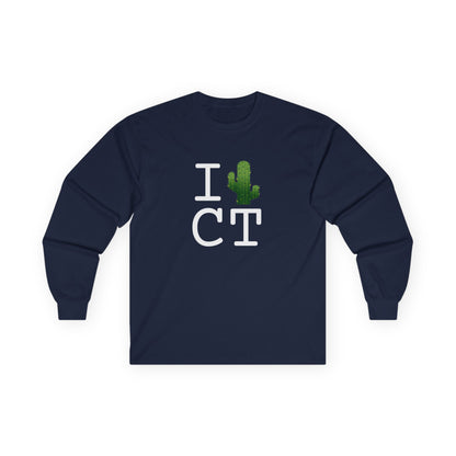 "I Cactus Connecticut" Long Sleeve Shirt