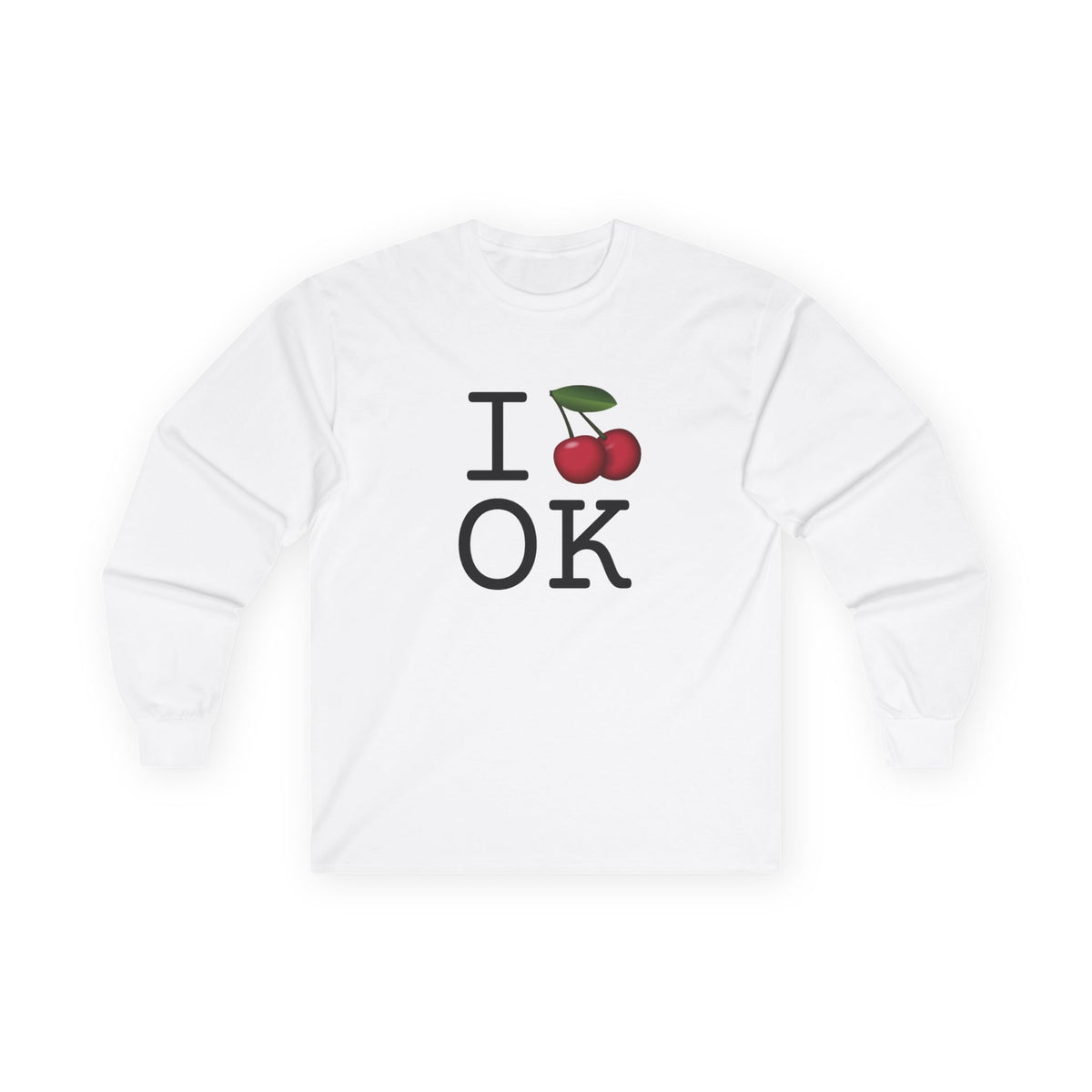 "I Cherry Oklahoma" Long Sleeve Shirt