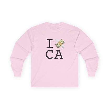 "I Lose Money in California" Long Sleeve Shirt
