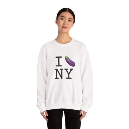 "I Eggplant New York" Sweatshirt