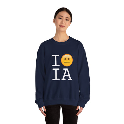 "I'm Neutral About Iowa" Sweatshirt