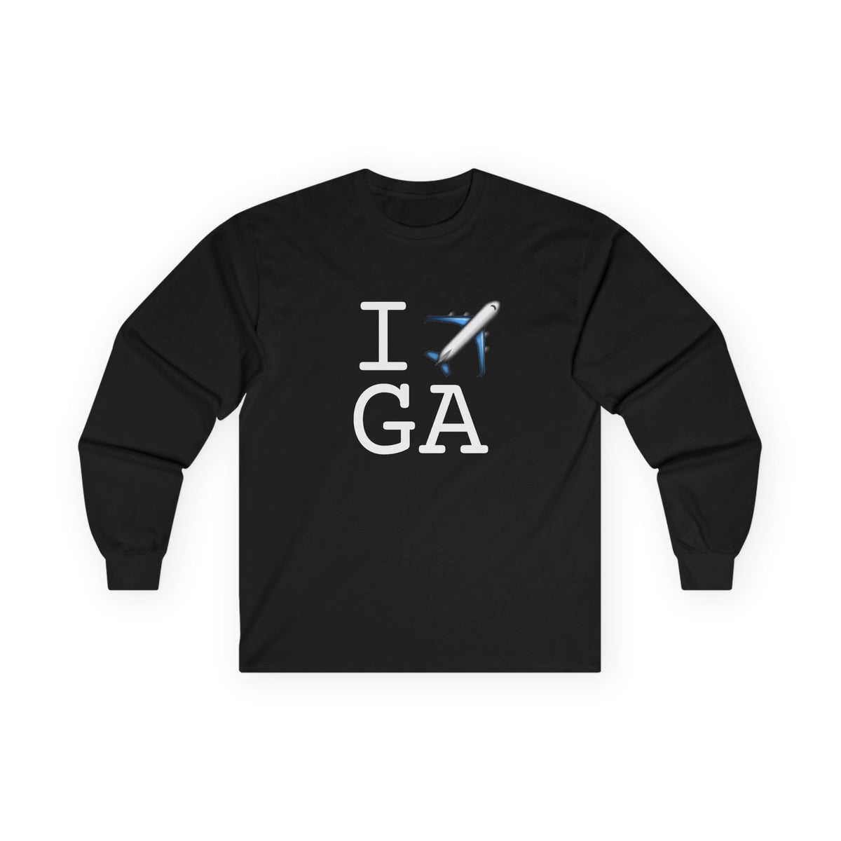 "I Fly Over Georgia" Long Sleeve Shirt