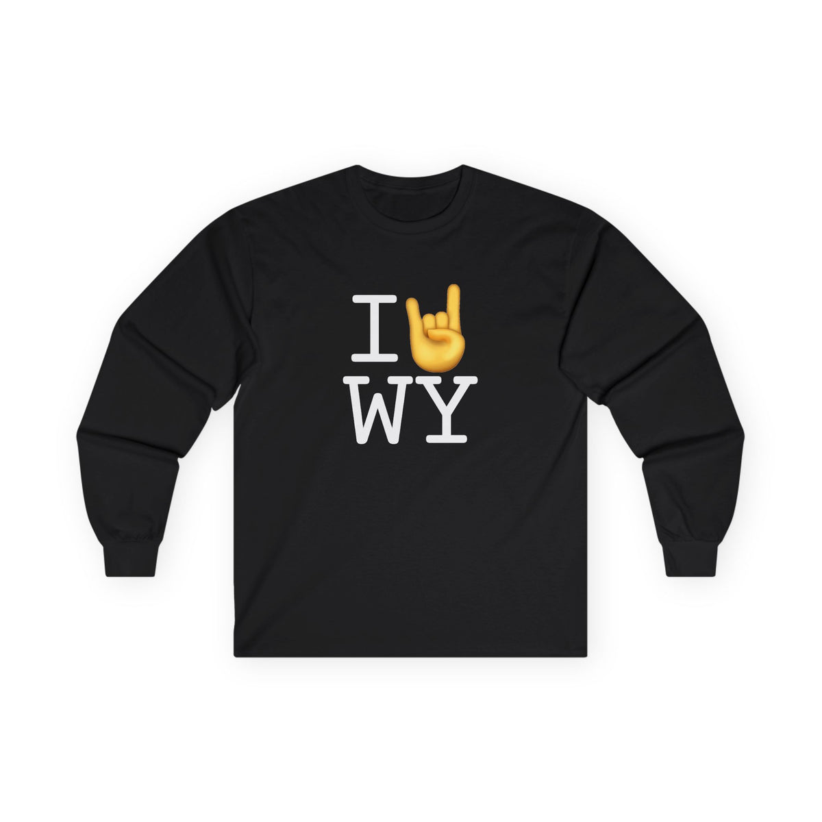 "I Rock On with Wyoming" Long Sleeve Shirt
