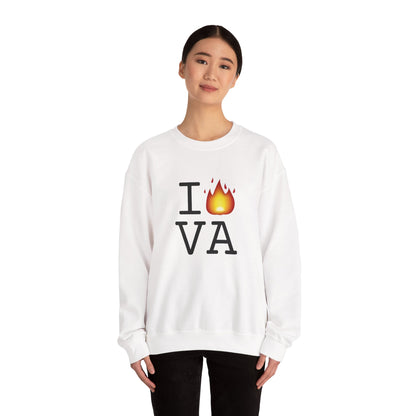 "I've got Fire for Virginia" Sweatshirt