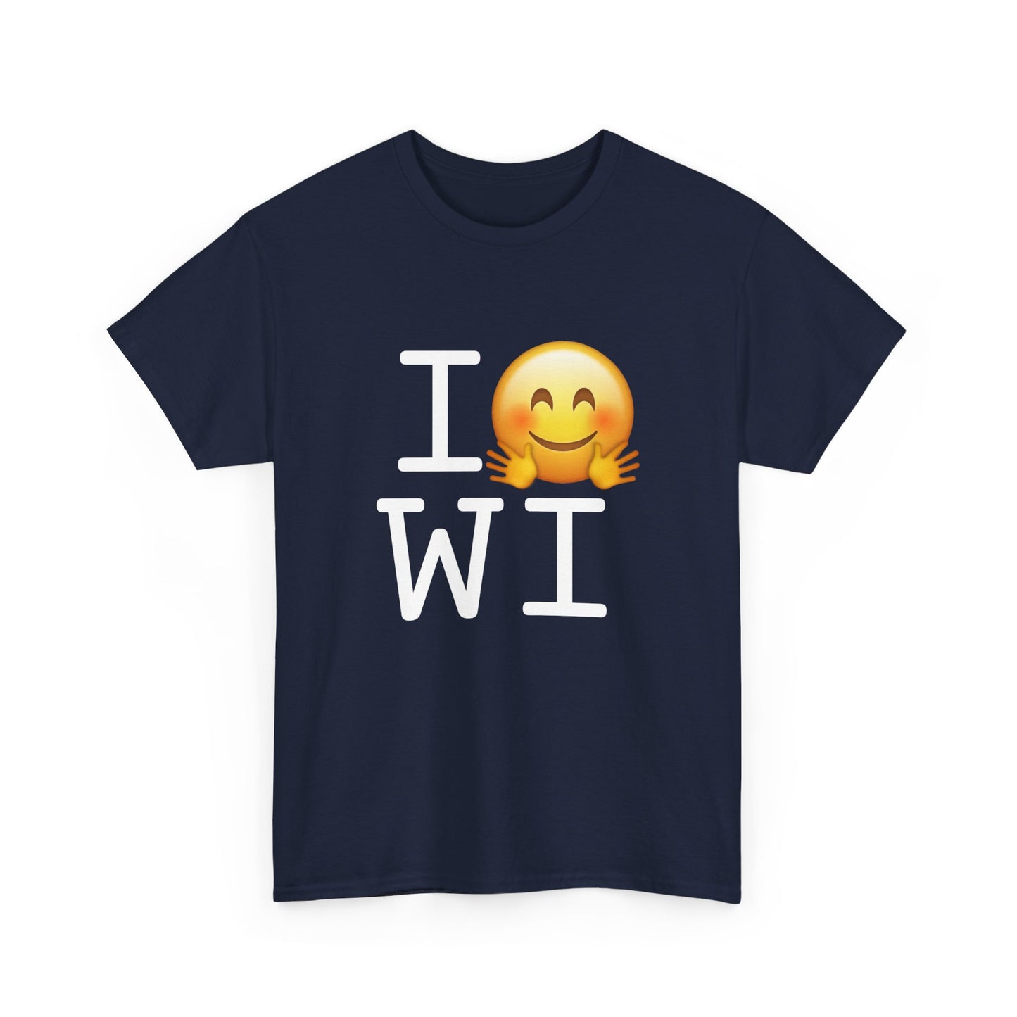 "I Hug Wisconsin" Tee