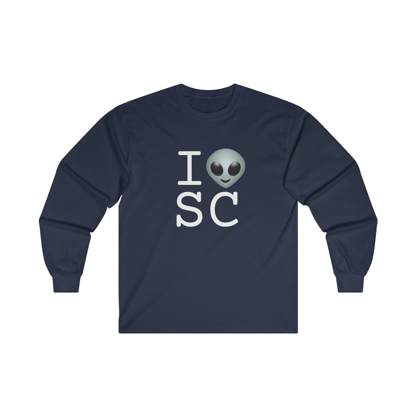 "I Feel Alien in South Carolina" Long Sleeve Shirt