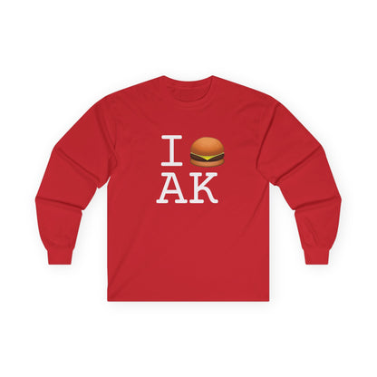 "I Cheeseburger Alaska" Long Sleeve Shirt