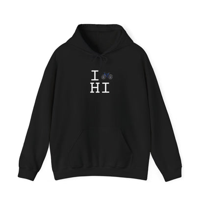 "I Bicycle Hawaii" Hoodie