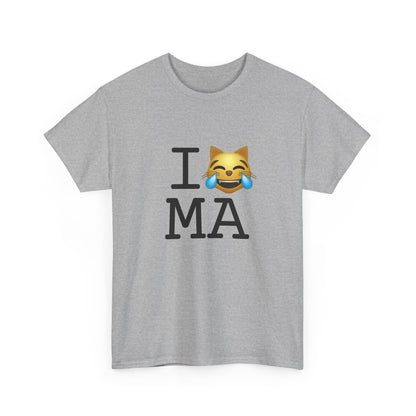 "I'm Laughing like a Cat at Massachusetts" Tee