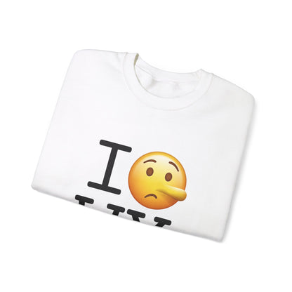 "I Lie about Wyoming" Sweatshirt