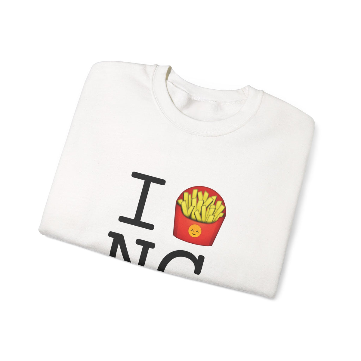 "I French Fries North Carolina" Sweatshirt