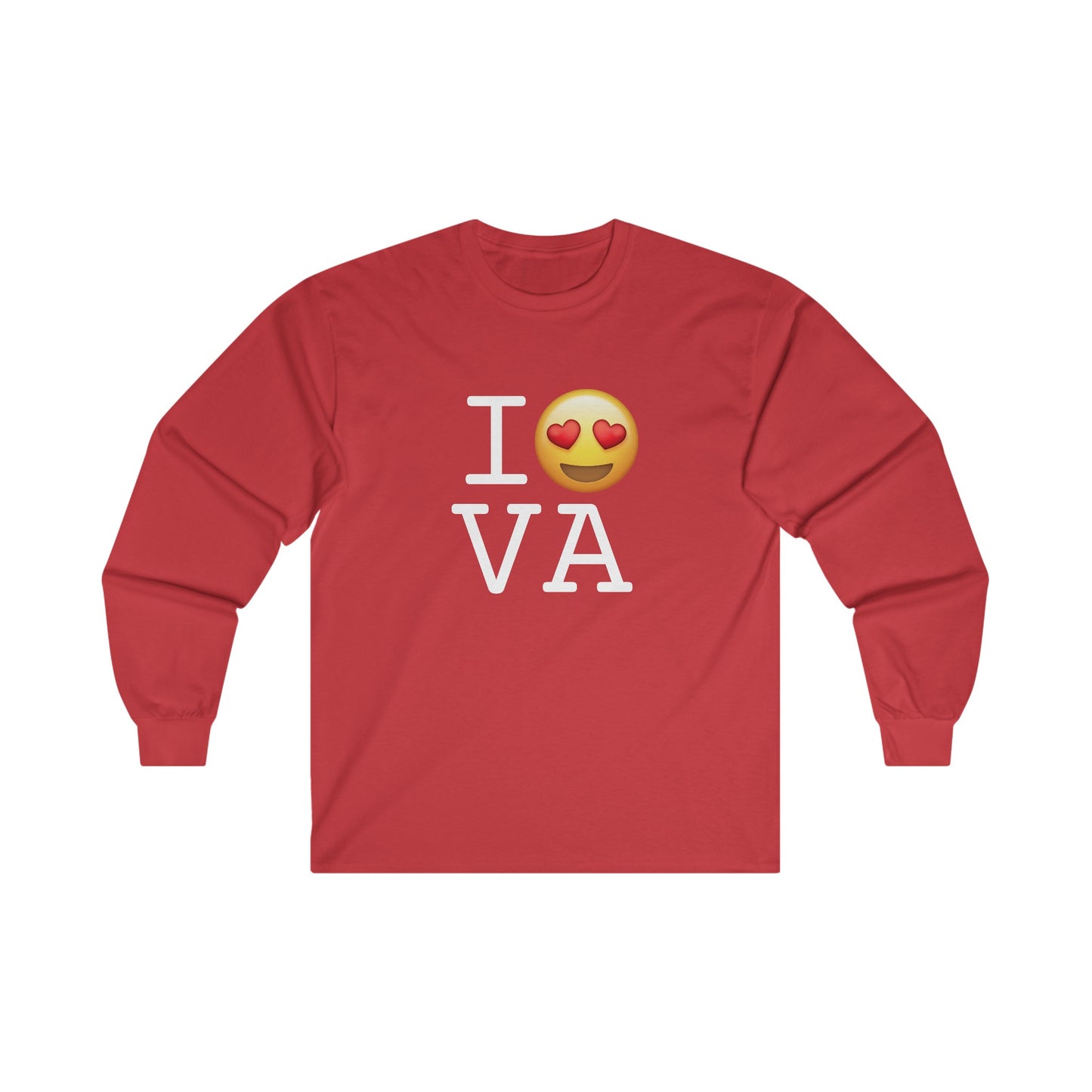 "I have Heart Eyes for Virginia" Long Sleeve Shirt