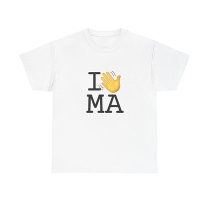 "I Wave at Massachusetts" Tee