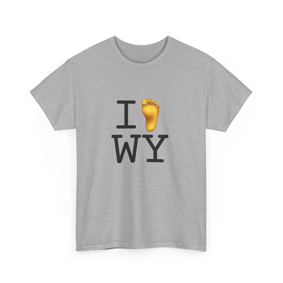 "I Foot Wyoming" Tee
