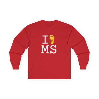 "I Foot Mississippi" Long Sleeve Shirt