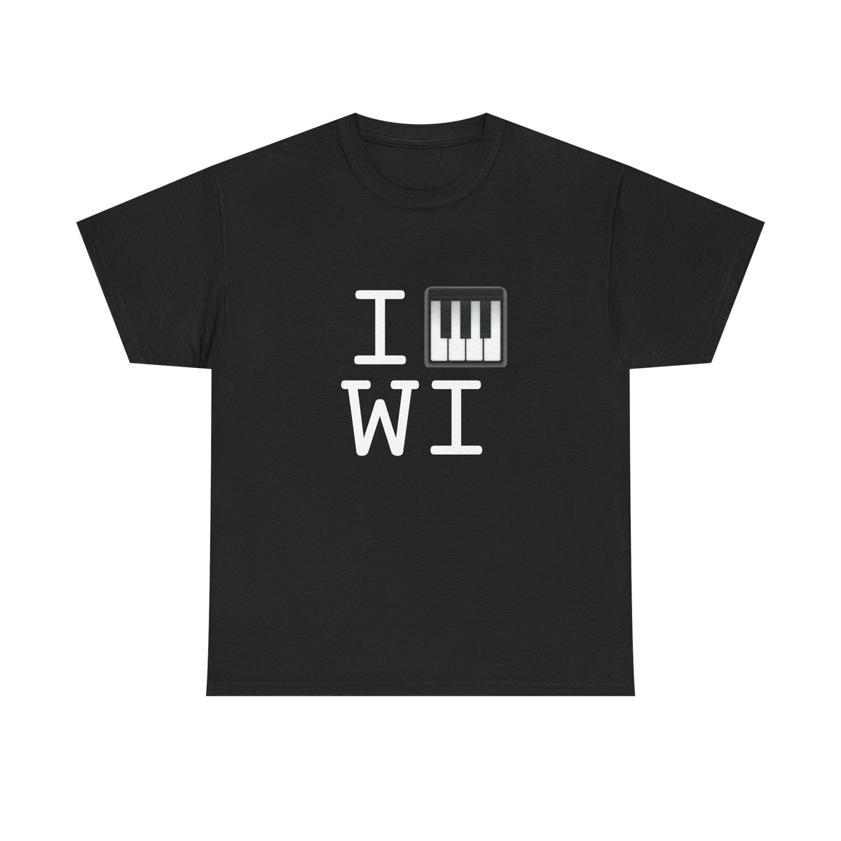 "I Piano Wisconsin" Tee