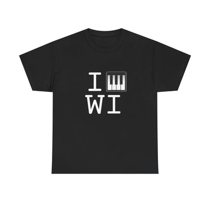 "I Piano Wisconsin" Tee