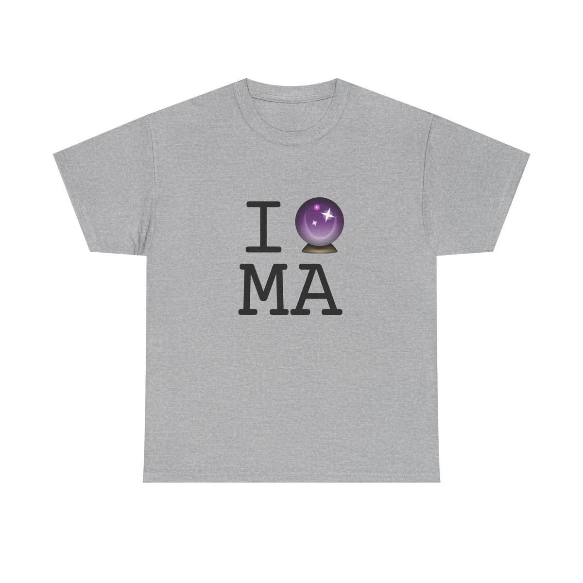 "I Predict the Future (Crystal Ball) of Massachusetts" Tee